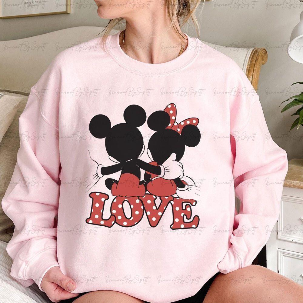 Valentines Mickey Minnie Love Hug Disney Vuitino Apparel Valentines Mickey Minnie Love Hug Disney Vuitino Apparel